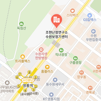수원보청기센터 지도